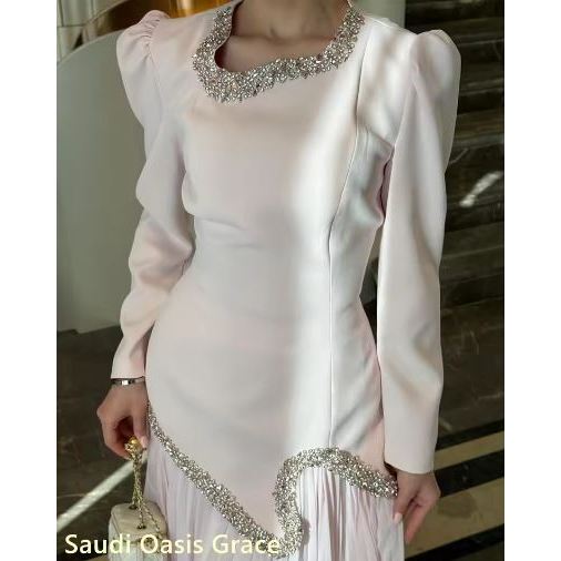 2 Piece Abaya Pleated Dress Women Dubai Dresses Sequins Lace Up Islam Long Robe Jalabiya Kaftan Eid Muslimah Ramadan