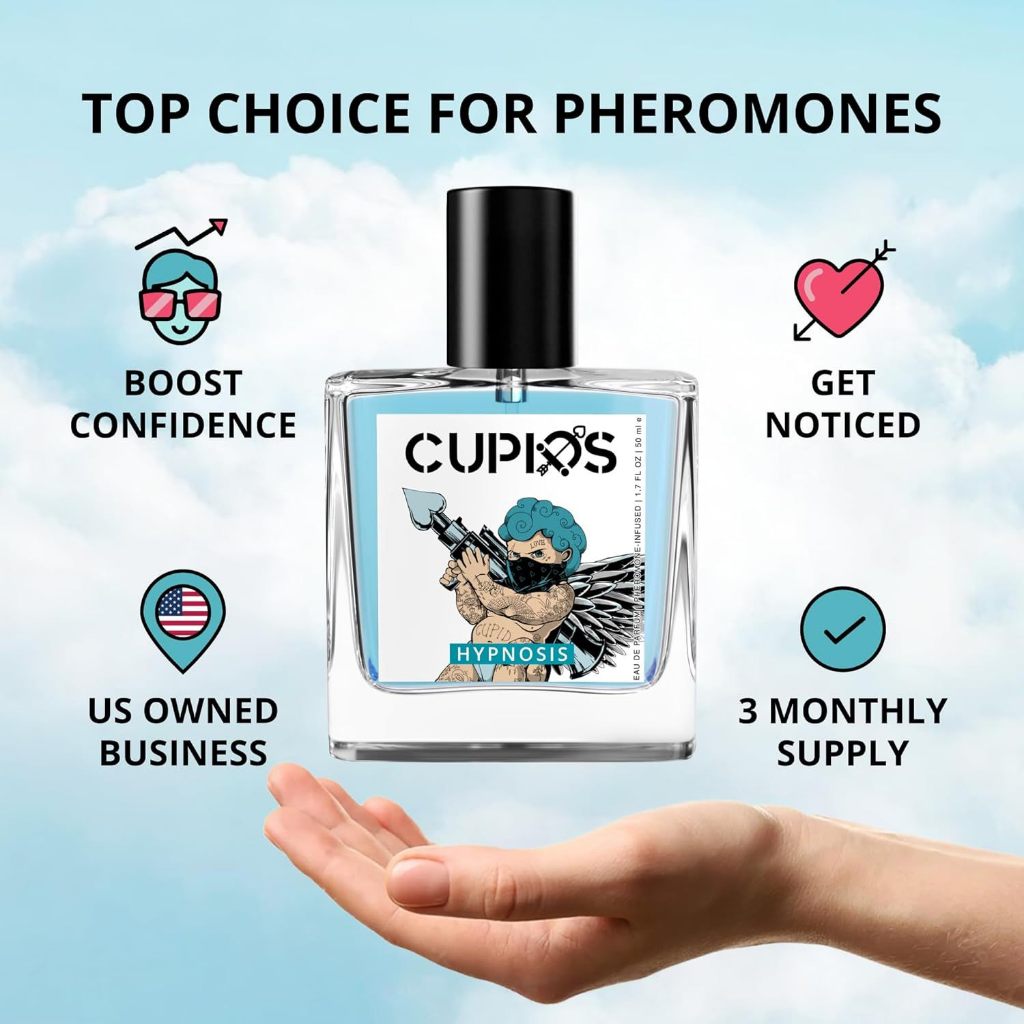 50ml Original EDP Hypnosis Pheromone Cupids Long Lasting Romantic Enhances Intimacy High Quality Hombre Perfume