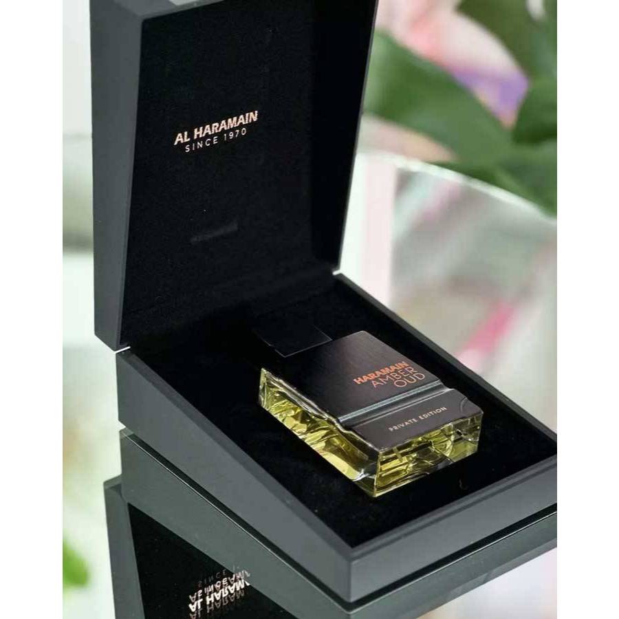 60ml Al Haramain Amber Oud Perfume Unisex Spray, Luxury Amber - Gold, Premium Woody Perfume
