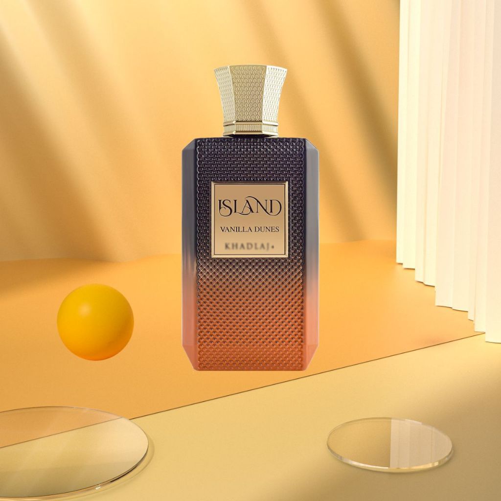 Khadlaj Island Vanilla Eau De Parfum Spray Oriental Tune Long Lasting Men Perfume Dubai Arabia Parfums