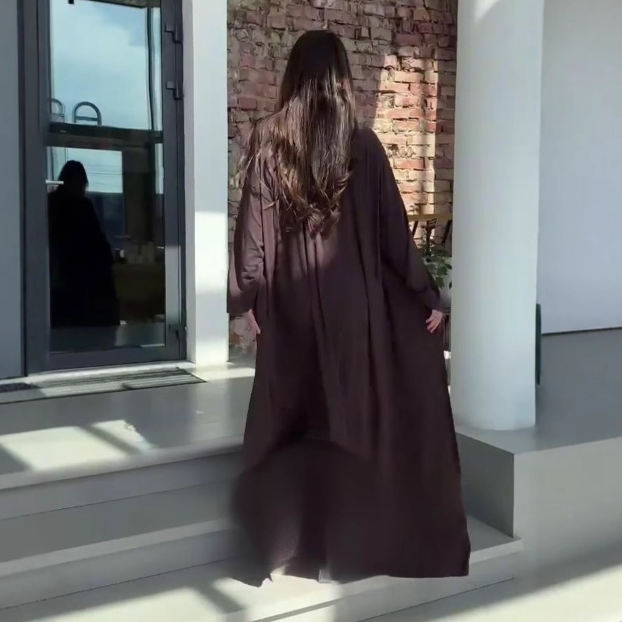 Light Luxury Long Dress Two-Piece Set Fashion Casual Outfit