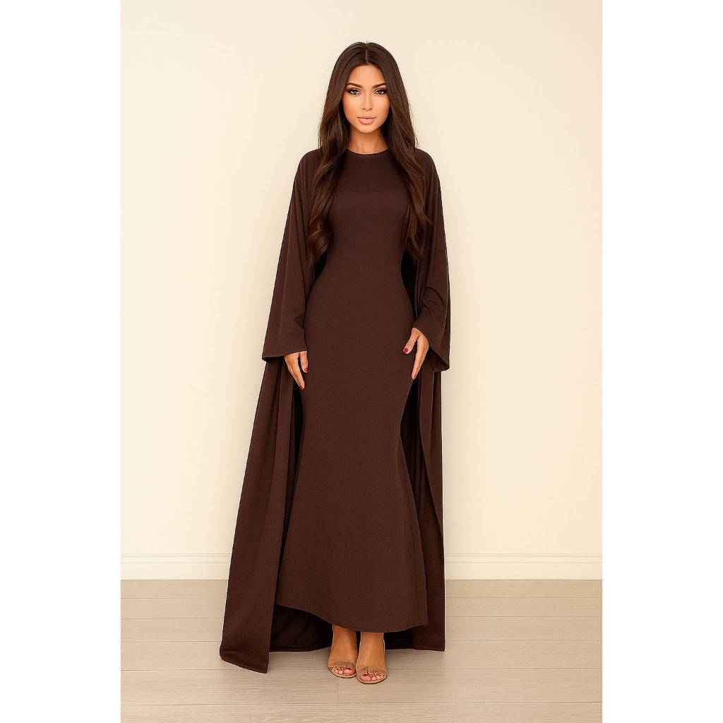 Light Luxury Long Dress Two-Piece Set Fashion Casual Outfit