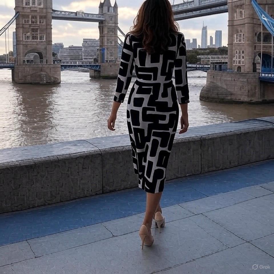 Women Dresses Long Sleeve O Neck Pullover Print Striped Dress Patchwork Streetwear Vestidos Flat Autumn Loose Fit Belt