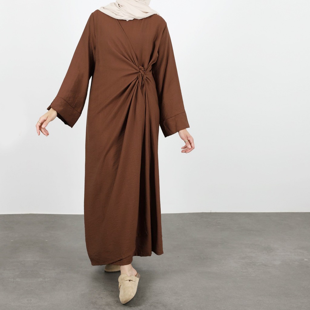 Muslim Modest Dress for Women Eid Plain Dubai Abaya Luxury Elegant Islam Party Clothing Solid Color Robe