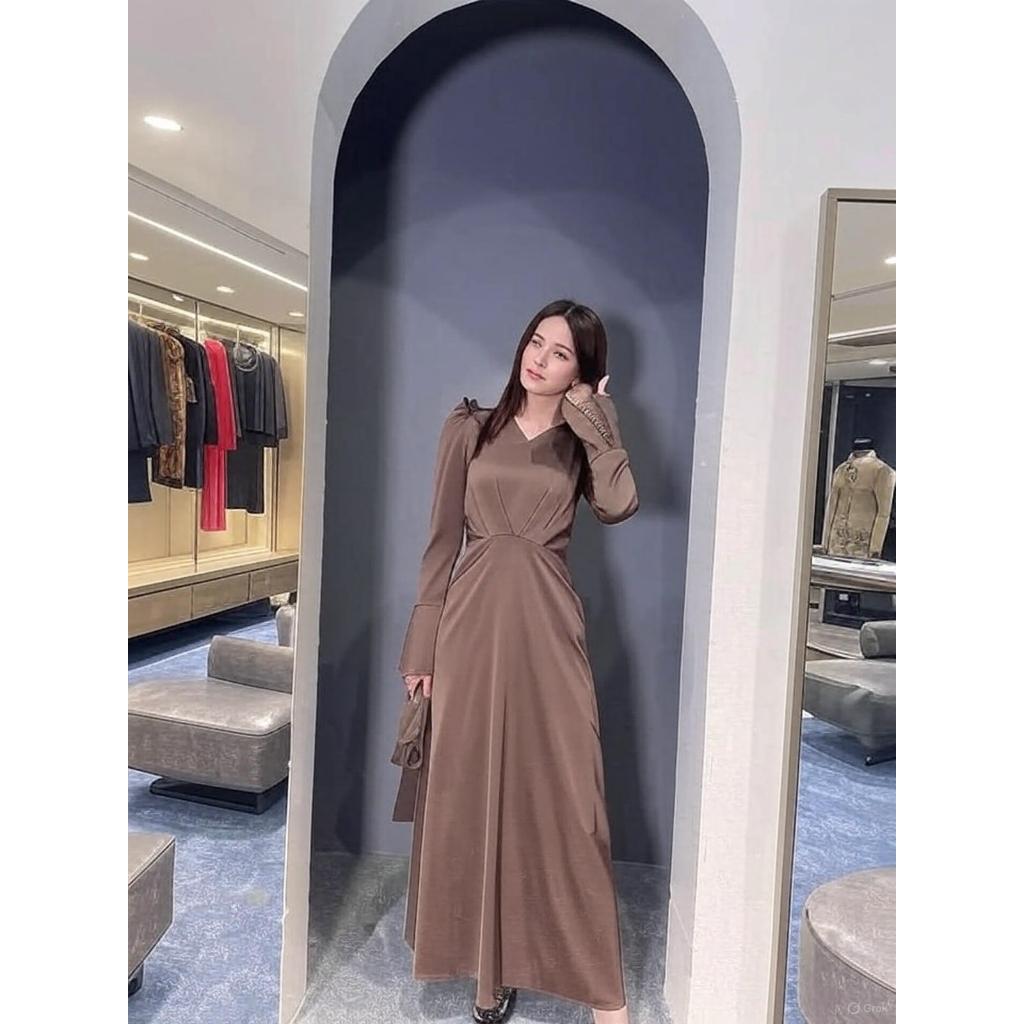 Fashion Silky muslim Abaya Muslim Dress female big swing Islamic Kaftan Robe Muslimah Abaya with belt Fabric