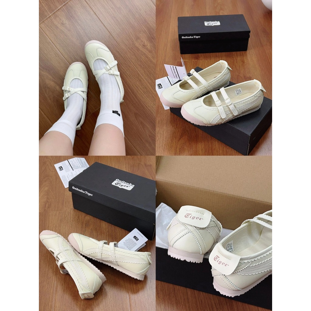 Authentic Onitsuka Tiger TGRS Mary Jane Sneakers Multi‑Color Collection Retro Japan Style