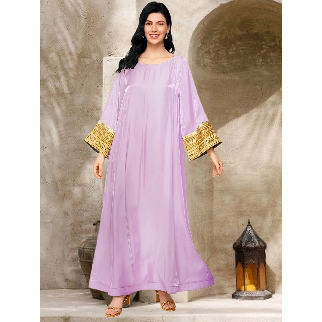 Arab Long Robe Jalabiya Muslim Saudi Abaya Women Party Dress Ramadan Dubai Eid Dresses Abayas Kaftan Islam