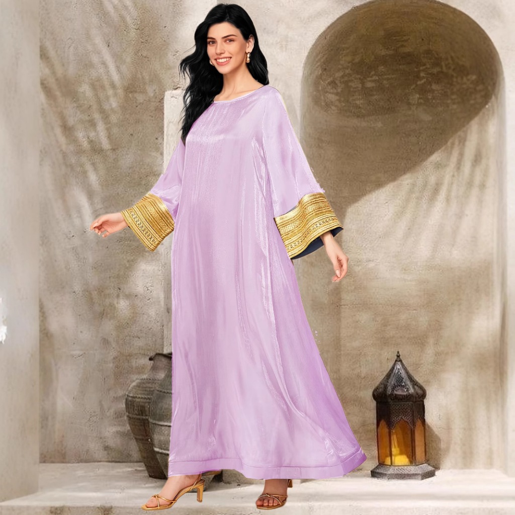 Arab Long Robe Jalabiya Muslim Saudi Abaya Women Party Dress Ramadan Dubai Eid Dresses Abayas Kaftan Islam
