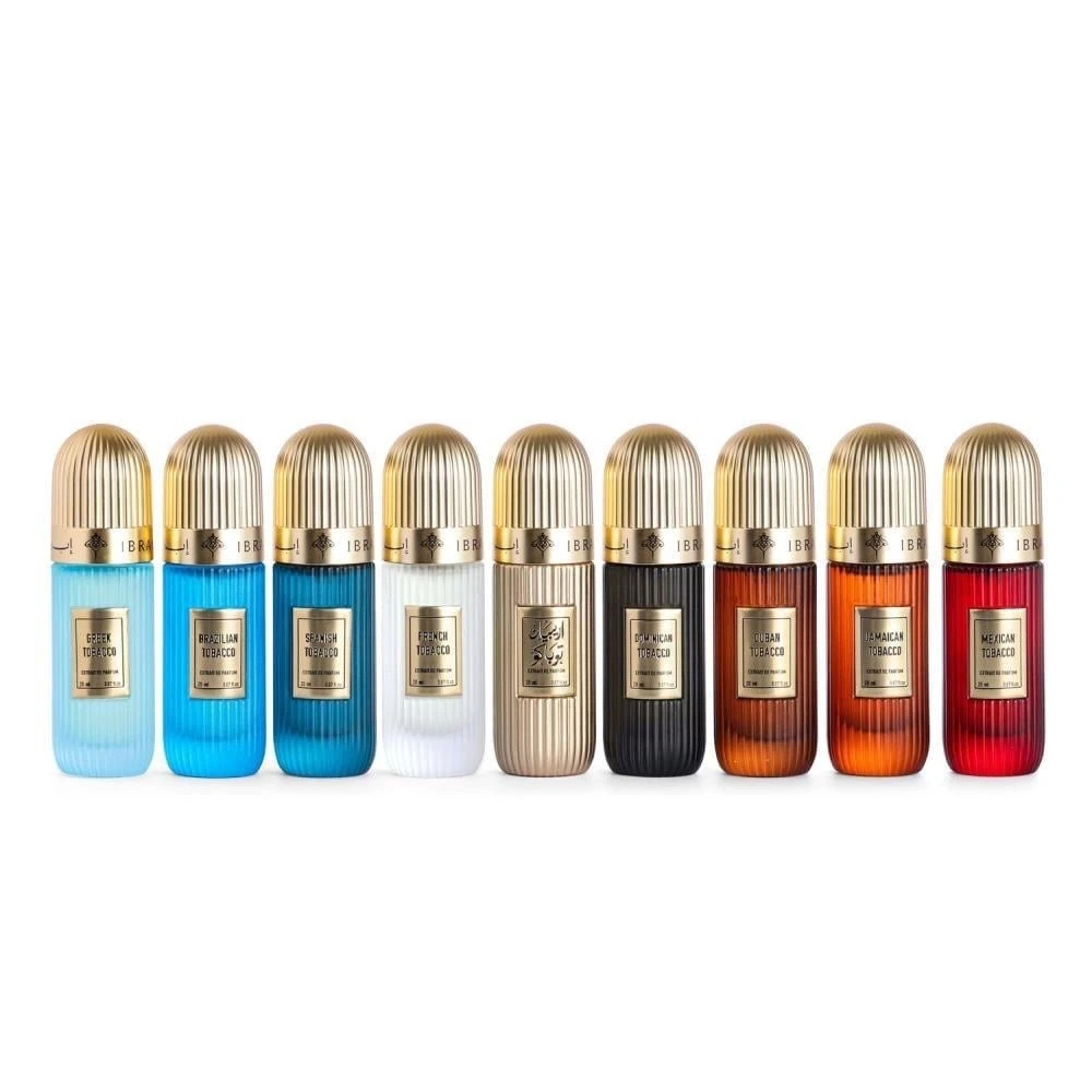 Ibraheem Al Qurashi Tobacco Collection 9x20ML EDP Perfume Collectors Box