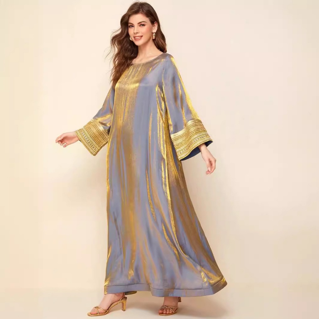 Arab Long Robe Jalabiya Muslim Saudi Abaya Women Party Dress Ramadan Dubai Eid Dresses Abayas Kaftan Islam