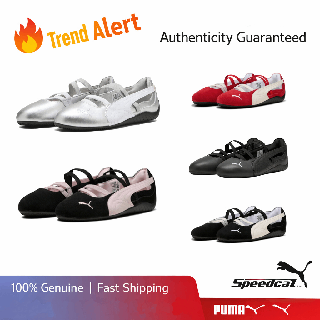 Authentic PUMA Speedcat Ballet Shoes  Women’s Retro Dance Sneakers  Soft Comfort Fit