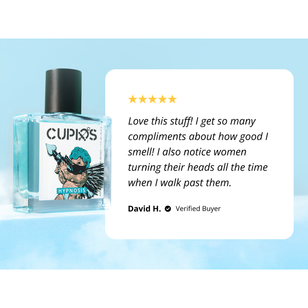 Cupids Perfume for Men Pheromone Attraction Cologne Elite Party & Dating Fragrance Authentic USA