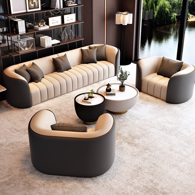 Luxury European Sofa Inspired by Arabian Design Elegant 2‑Seater for Office Salon Reception Hotel Lounge & Living Room