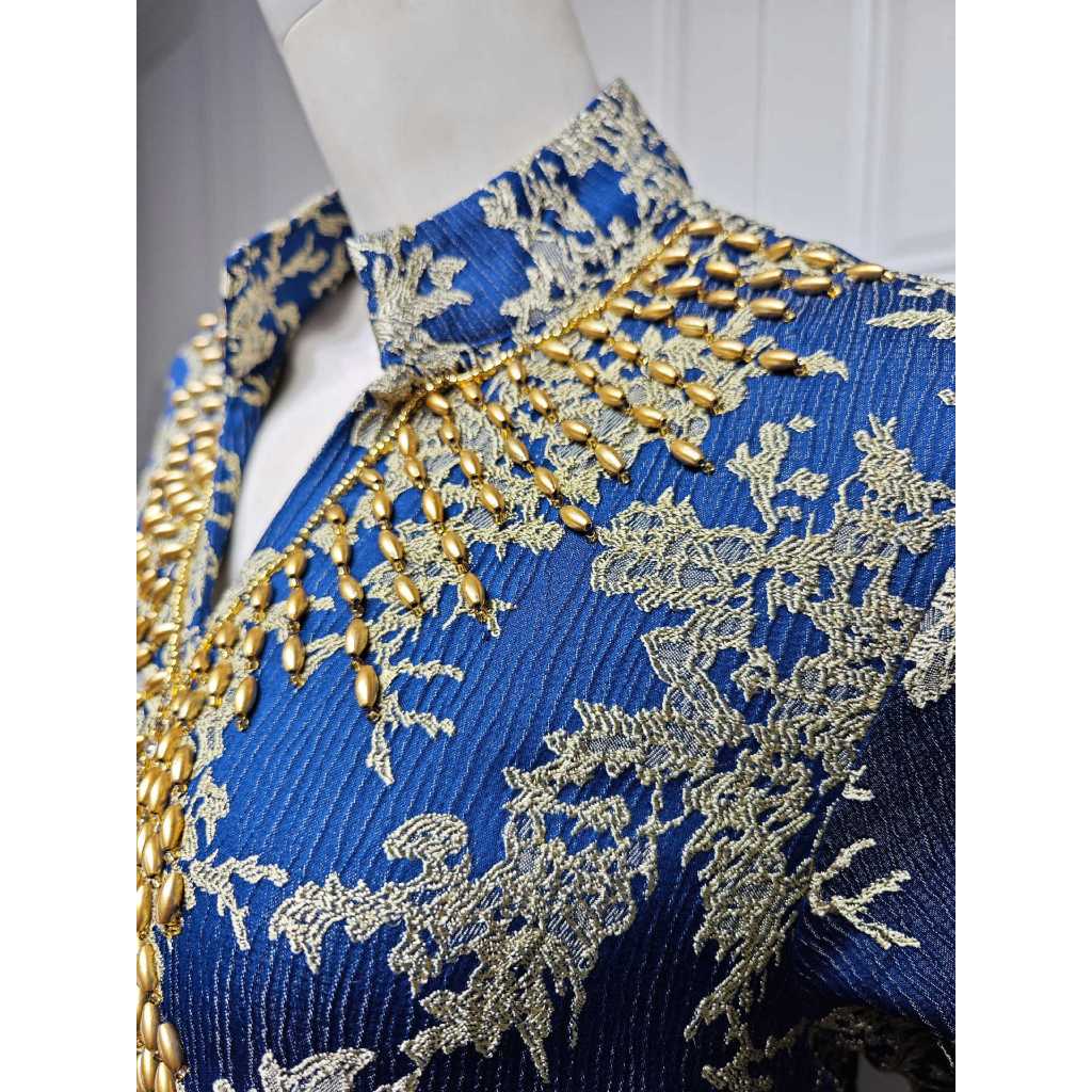 Muslim Dress for Women Abaya Beading Stand Collar Jalabiya Party Dresses Abayas Kaftan Abaya Arab Long Robe