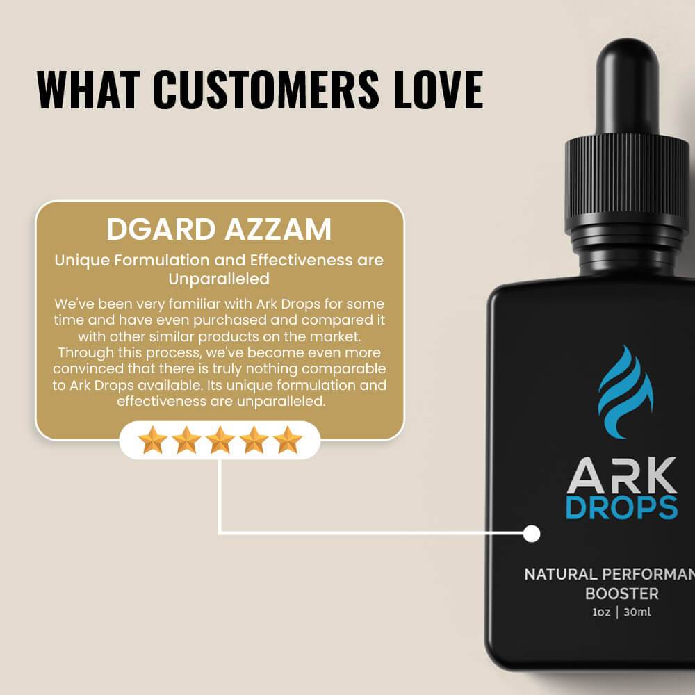 Ark Drops Energy Booster Natural Focus & Performance Fast Results