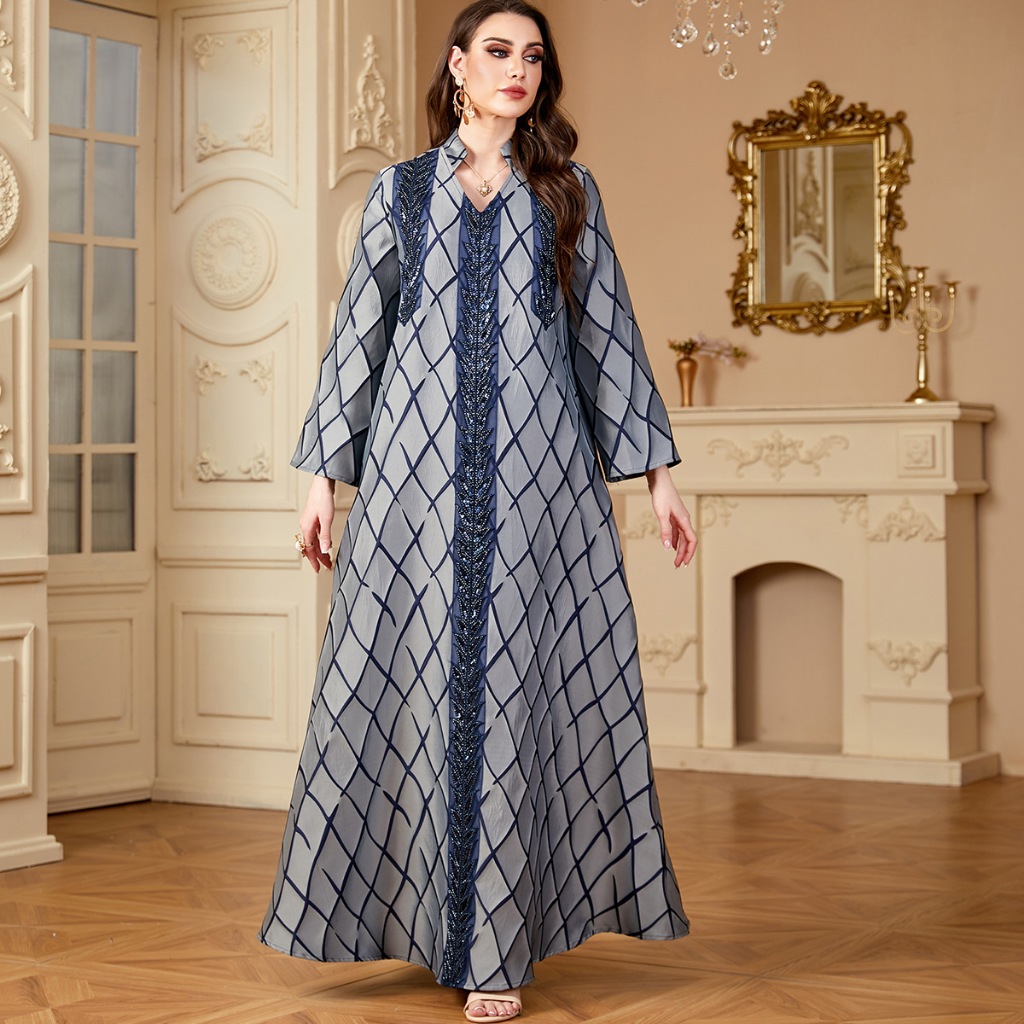 Modest Dress Jalabiya Ramadan Muslim Abaya for Women Party Dresses Dubai Abayas Kaftan Islam Arab Long Robe