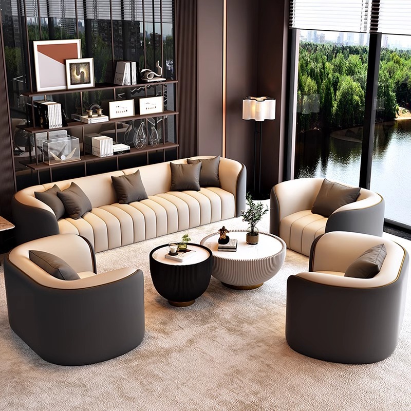 Luxury European Sofa Inspired by Arabian Design Elegant 2‑Seater for Office Salon Reception Hotel Lounge & Living Room