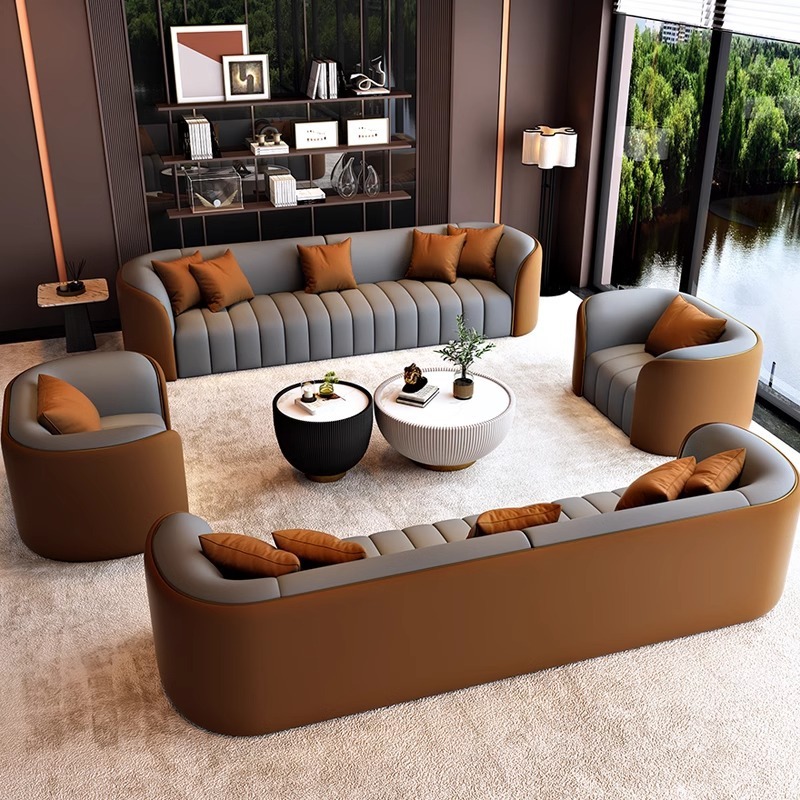 Luxury European Sofa Inspired by Arabian Design Elegant 2‑Seater for Office Salon Reception Hotel Lounge & Living Room