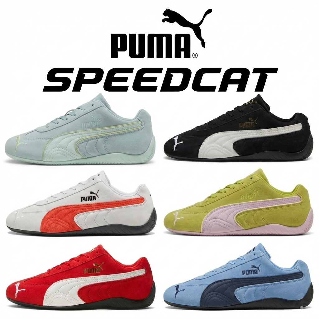 Authentic Puma Speedcat™ Motorsport Sneakers Unisex Racing Heritage Low‑Top Shoes Designed in Germany