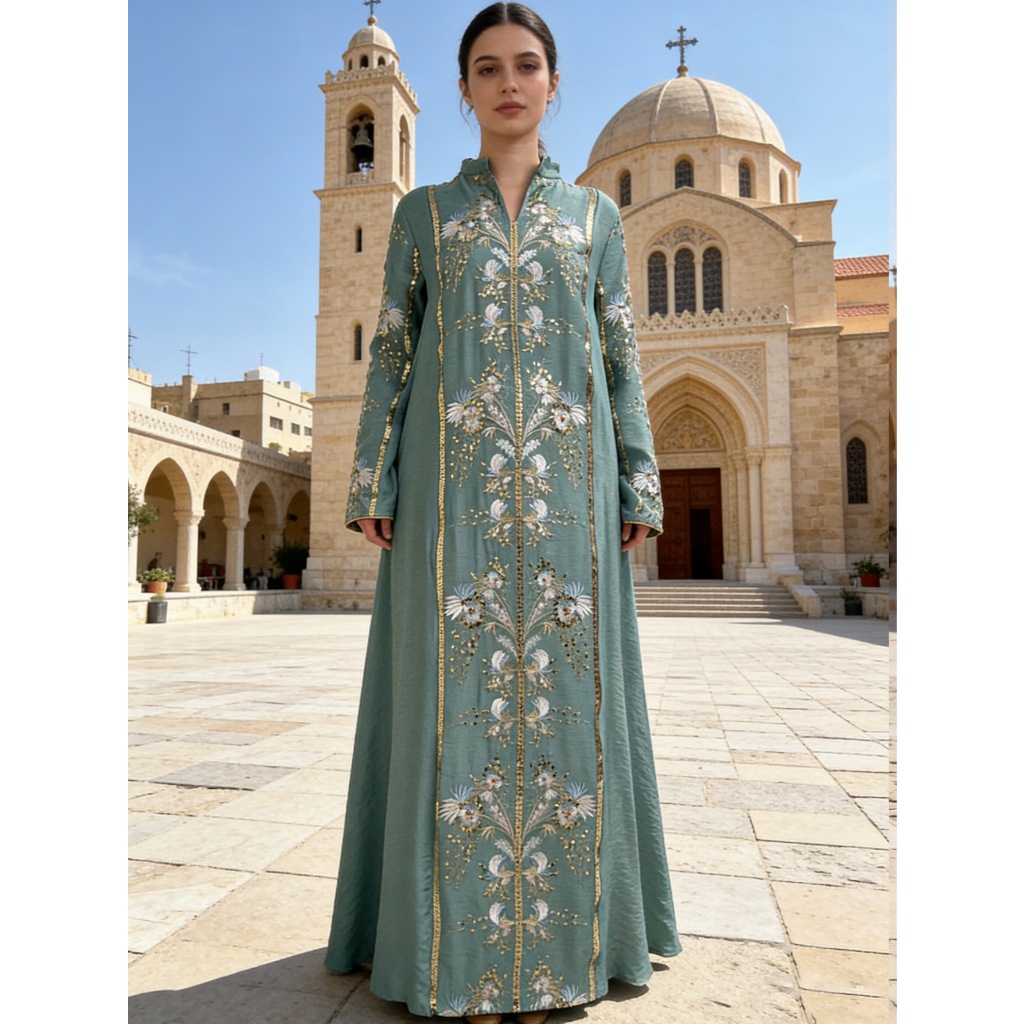 Abaya Women Party Dress Kaftan Jalabiya Elegant Muslim Dubai Ramadan Caftan long Robe