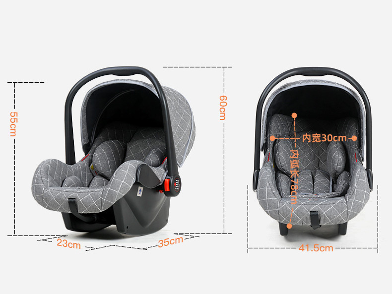 Luxury Portable Travel Pram 3 in 1Baby Stroller High Landscape Baby Pushchair Baby Travel Stroller Newborn Stroller - detail 11