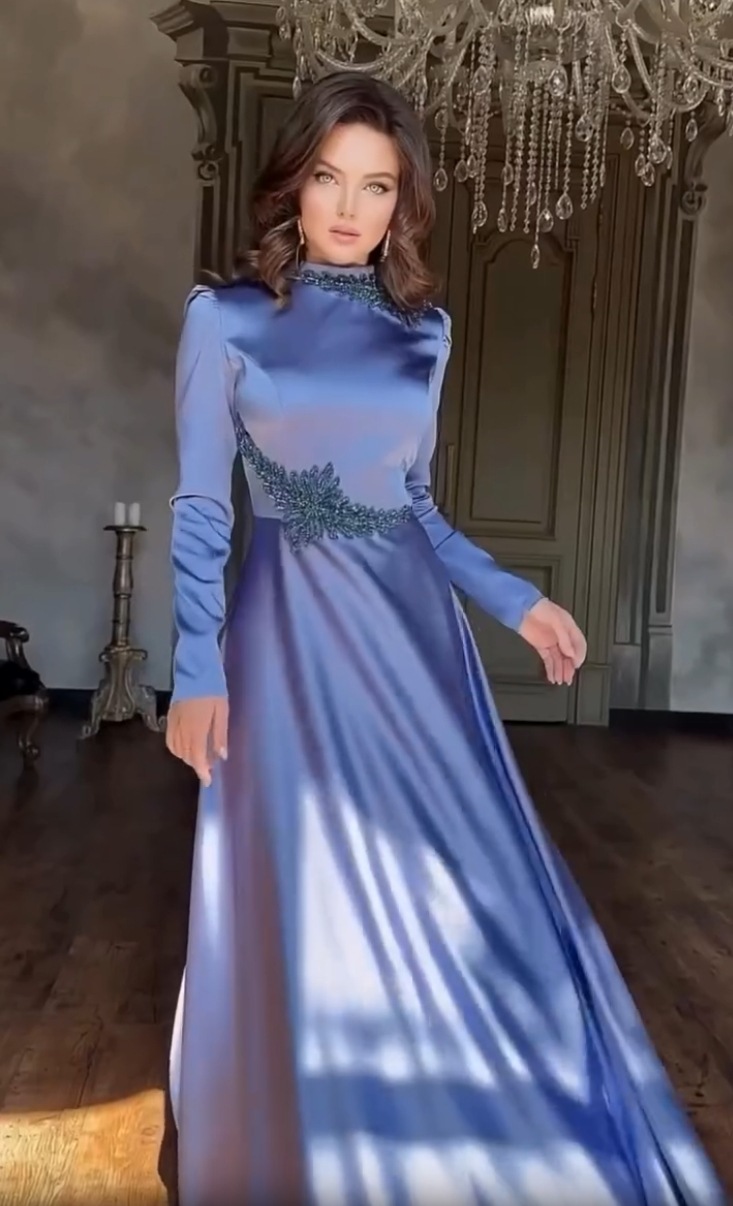 Women Party Dresses Abaya Appliques Ramadan Eid Muslim Kaftan Dubai Islam Arab Long Robe Jalabiya Vestidos Abayas - detail 6