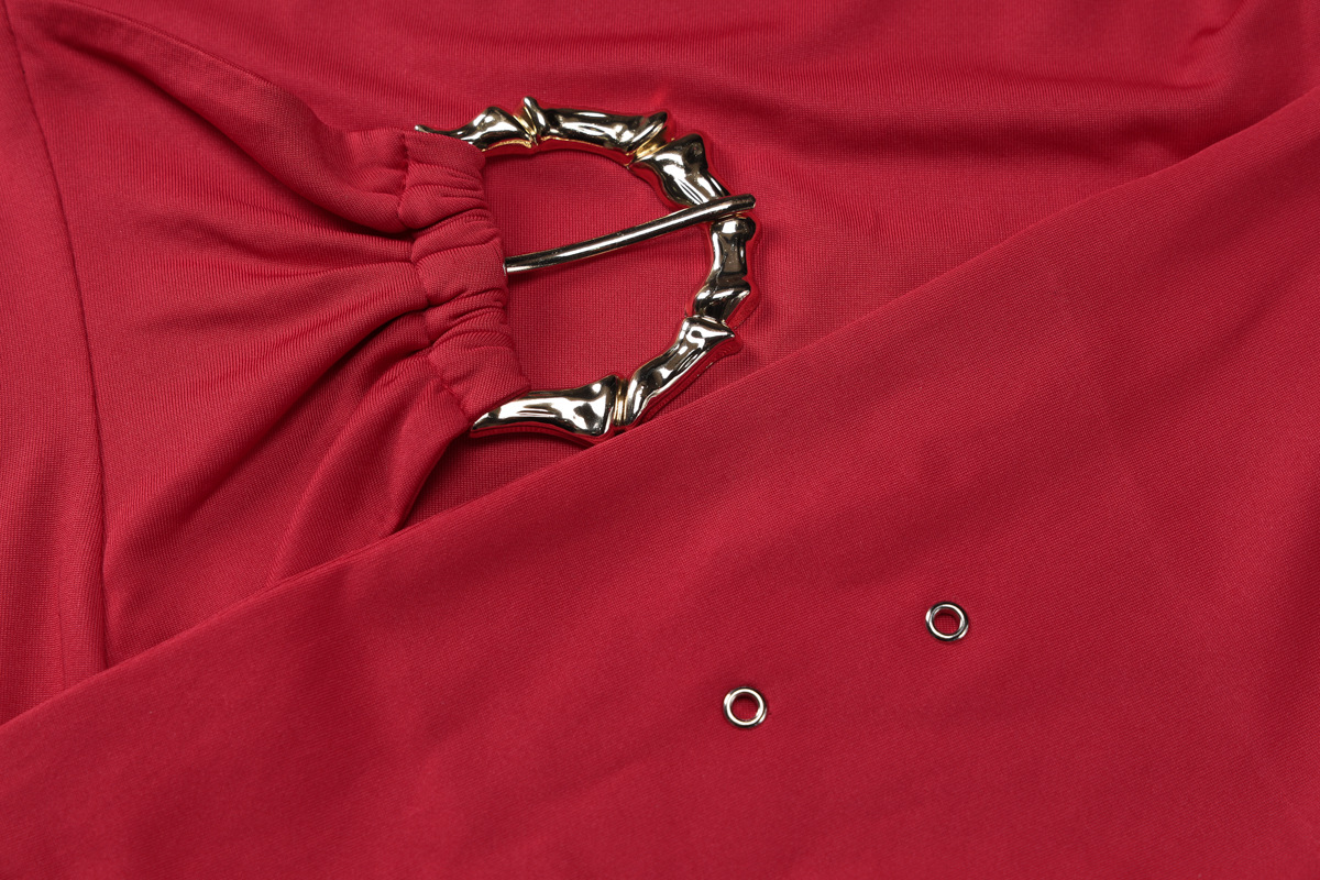 Elegant Lace-Up Maxi Dress – Chic, Sexy & Perfect for Office to Party Looks - detail 10
