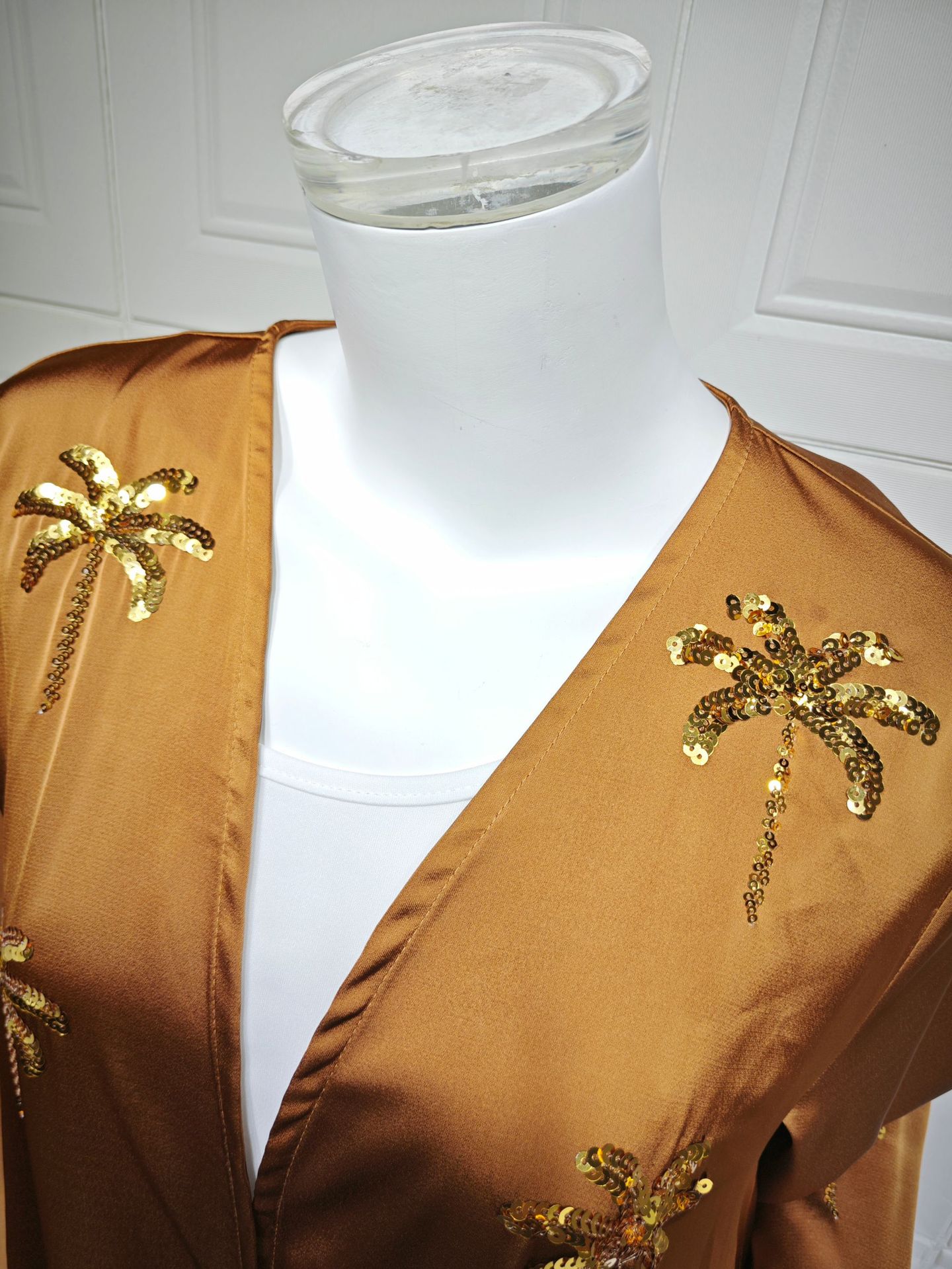 Dubai Open Abaya Women Muslim Dresses Embroidery Kimono Cardigan Kaftan Kebaya Caftan Robe Islam Jalabiya - detail 12