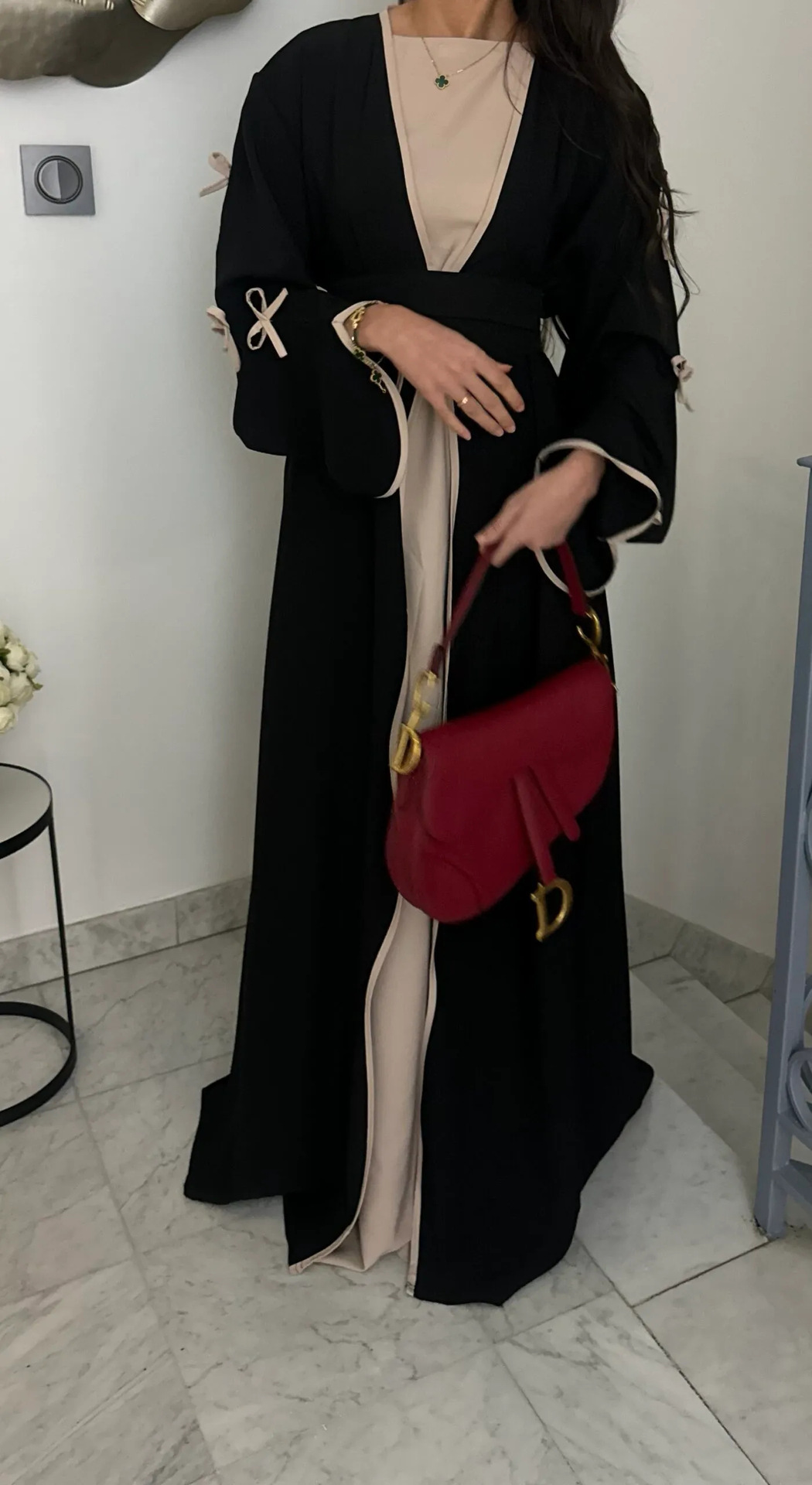 Ramadan Raya Open Abaya Dubai Luxury Muslim Dress Abayas for Women Muslim Dresses Islamic Clothes Kaftan Robe Muslimah - detail 7