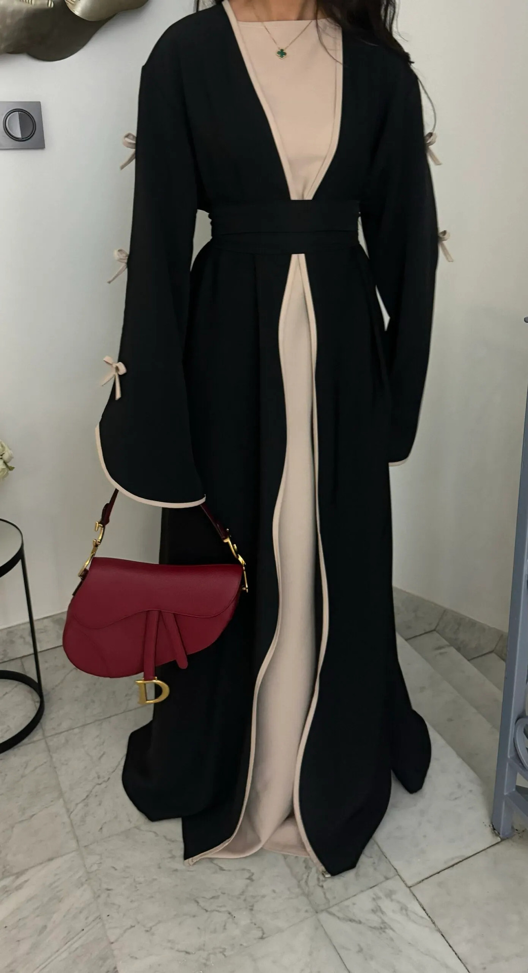 Ramadan Raya Open Abaya Dubai Luxury Muslim Dress Abayas for Women Muslim Dresses Islamic Clothes Kaftan Robe Muslimah - detail 5