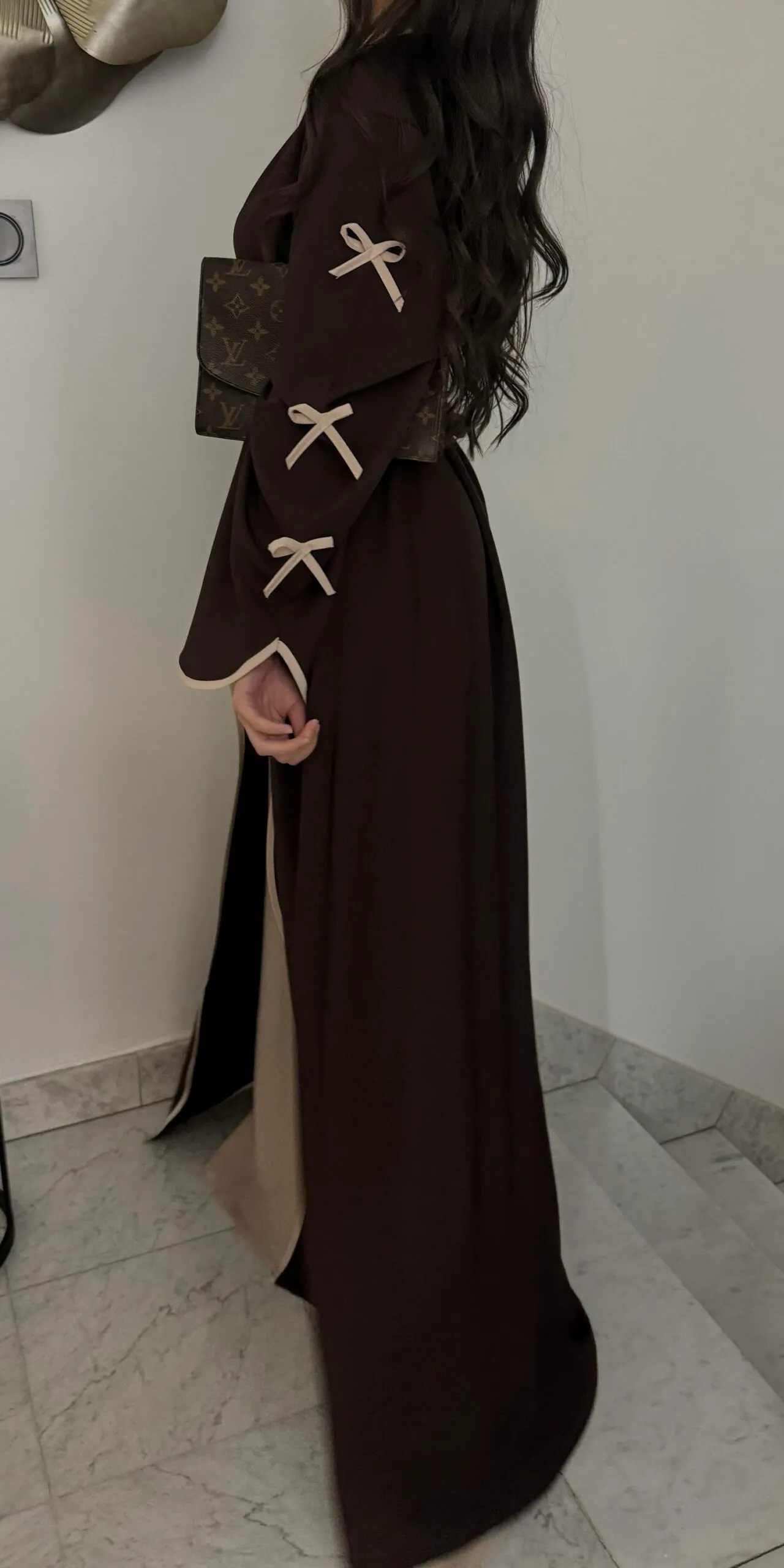 Ramadan Raya Open Abaya Dubai Luxury Muslim Dress Abayas for Women Muslim Dresses Islamic Clothes Kaftan Robe Muslimah - detail 12