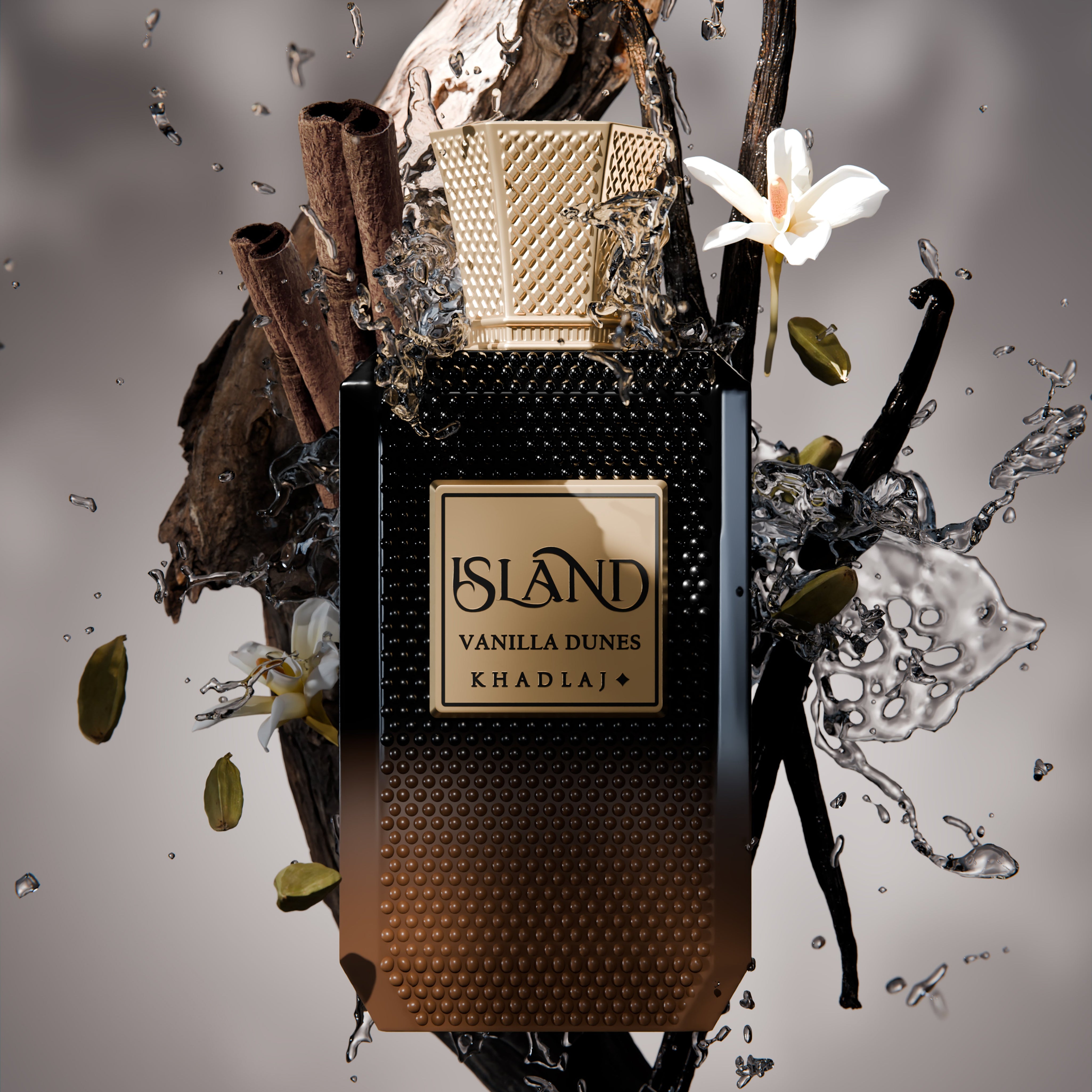 Khadlaj Island Vanilla Eau De Parfum Spray Oriental Tune Long Lasting Men Perfume Dubai Arabia Parfums - detail 3