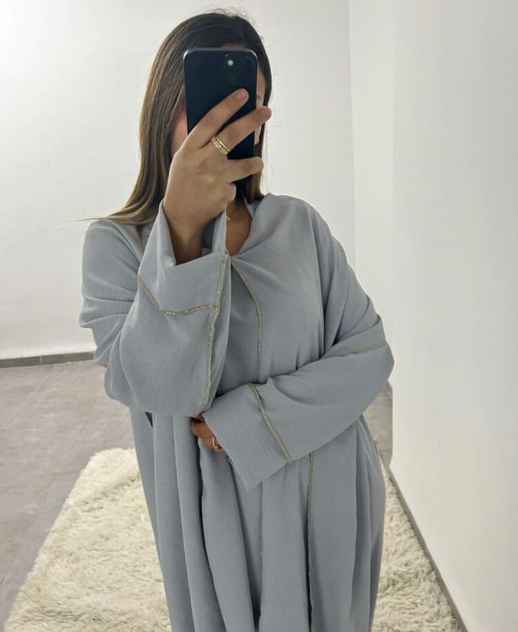 Maxi Dresses for Women Muslim Ramadan Abaya Hijab Saudi Arab Long Jubah Dubai Kaftan Islam Abayas - detail 10