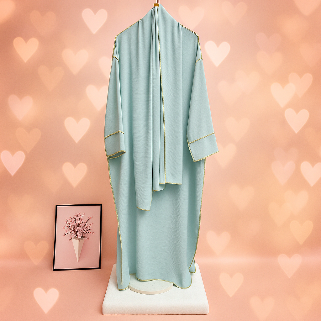Maxi Dresses for Women Muslim Ramadan Abaya Hijab Saudi Arab Long Jubah Dubai Kaftan Islam Abayas - detail 2