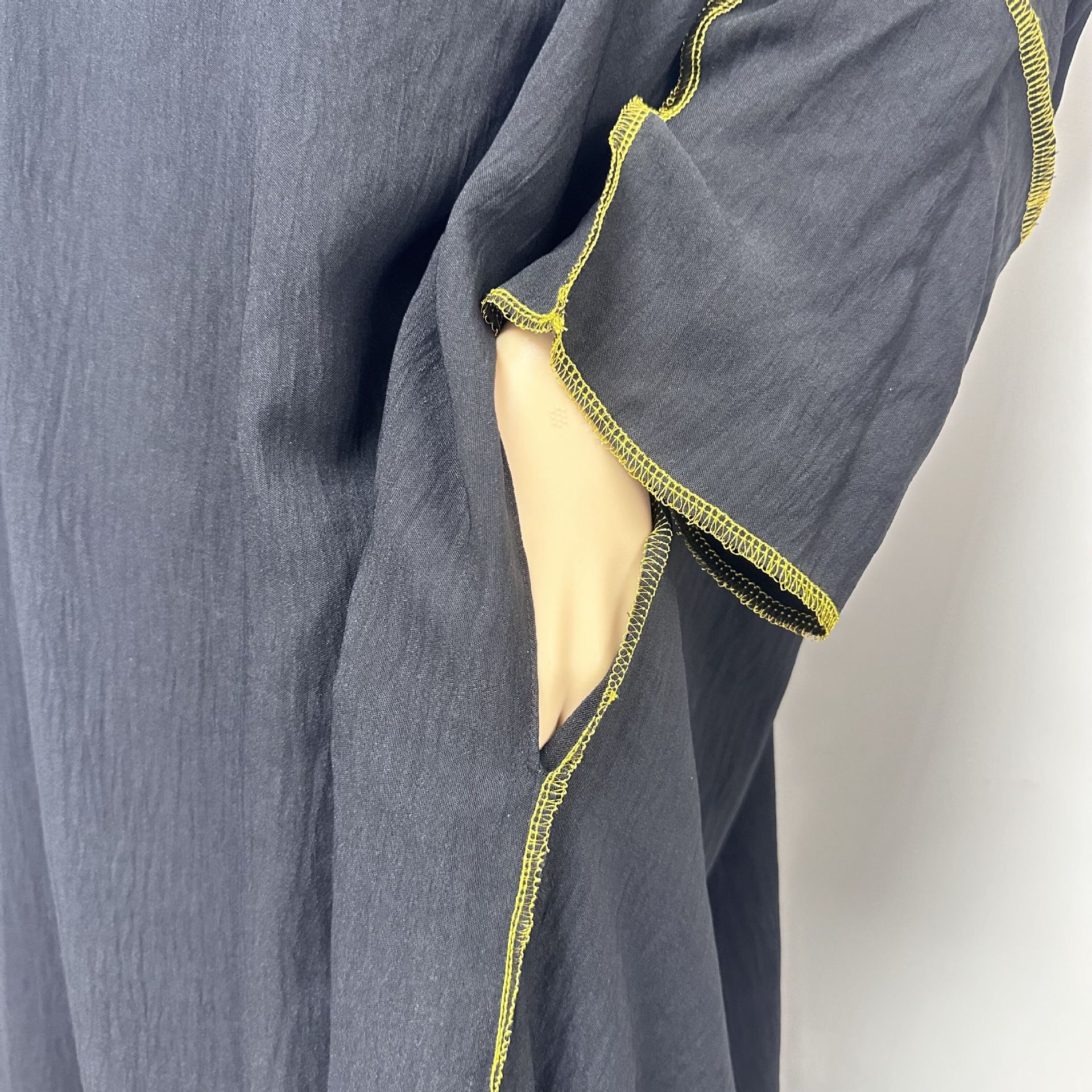 Maxi Dresses for Women Muslim Ramadan Abaya Hijab Saudi Arab Long Jubah Dubai Kaftan Islam Abayas - detail 12