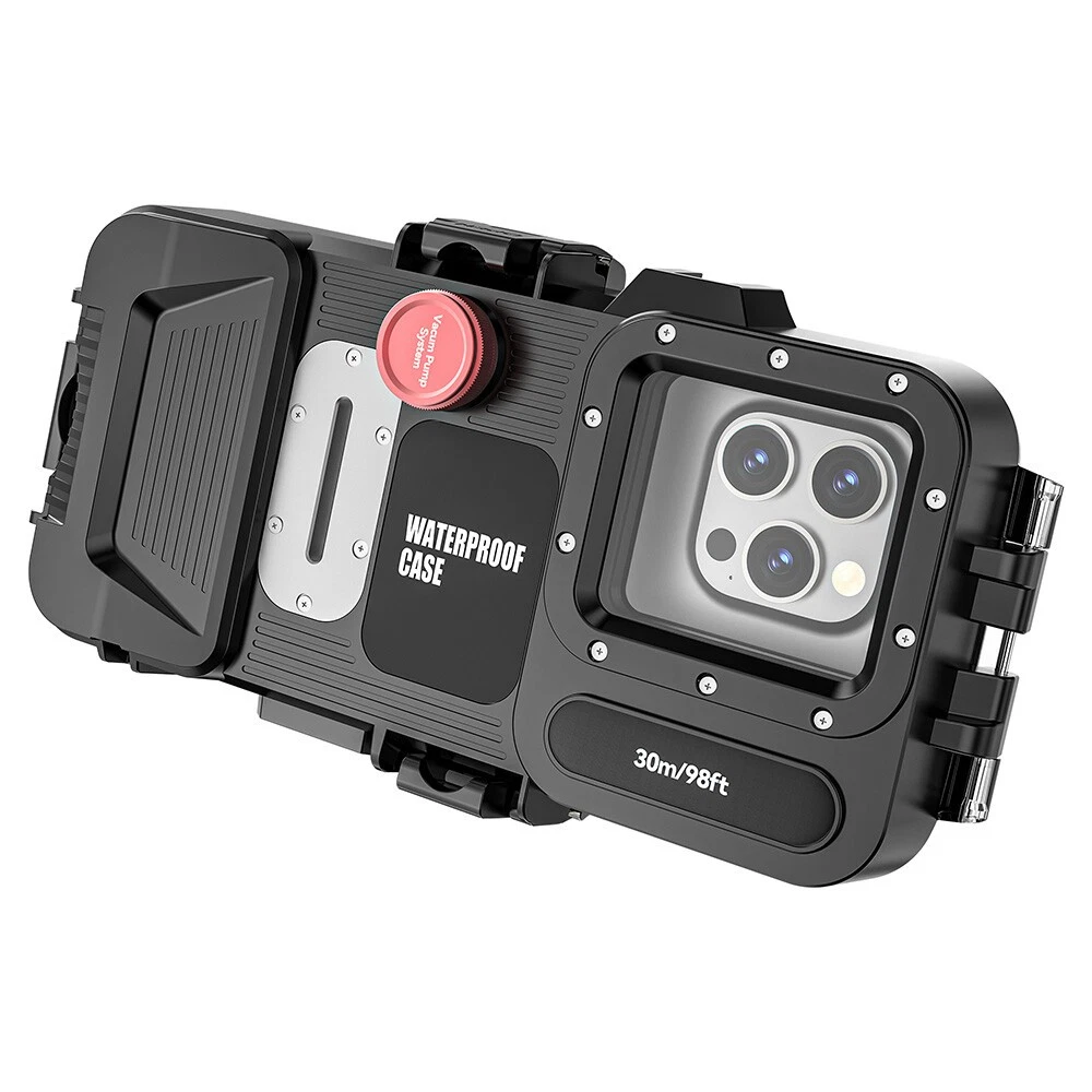 Underwater 98FT/30M Waterproof Diving Case Cover for iPhone 14 15 16 17 pro Max Samsung S24 Ultra - detail 3