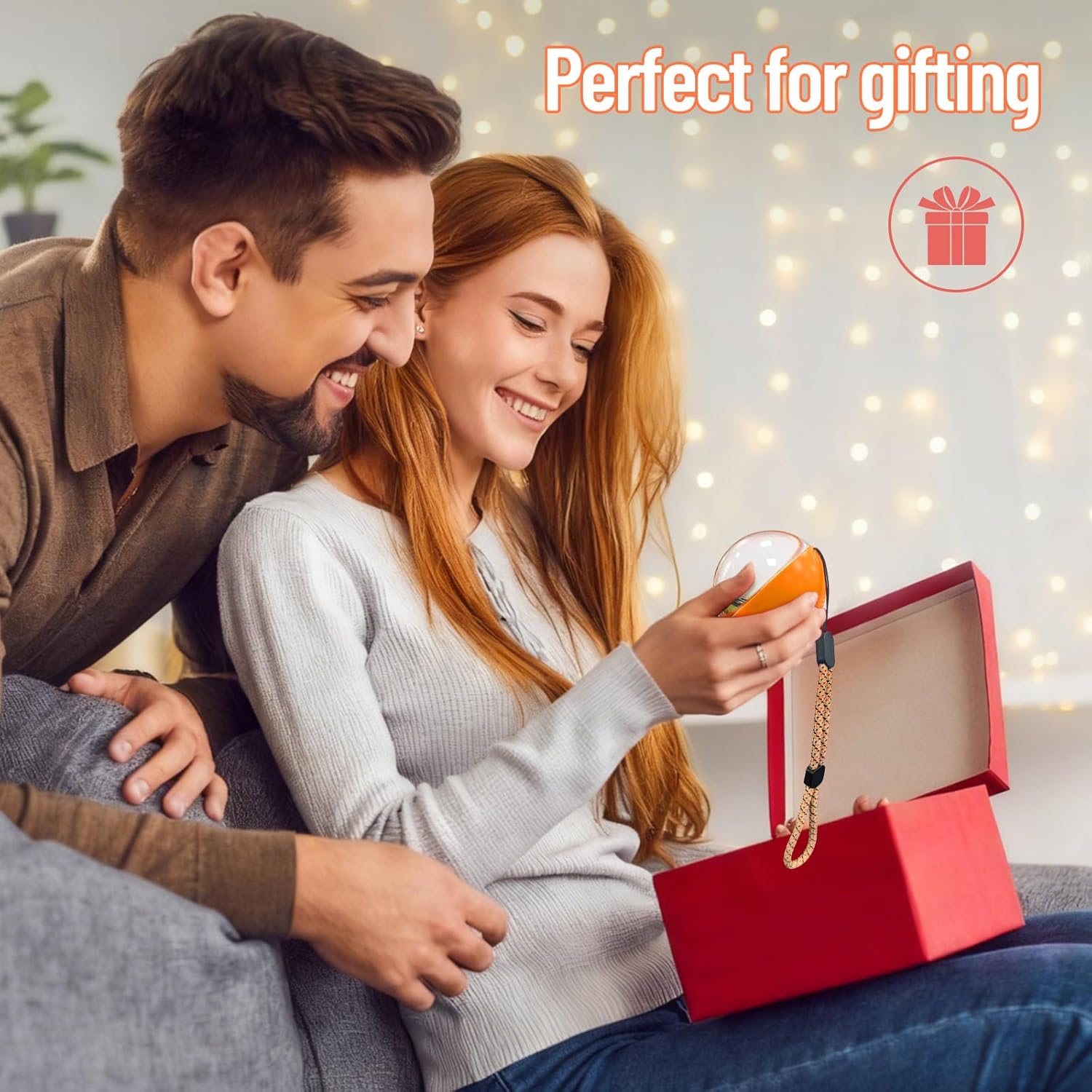 Memory Orb Ball – 2.76" Crystal Video Orb with Digital Display – Uploadable Photos & Videos via WiFi Personalized Gift - detail 5