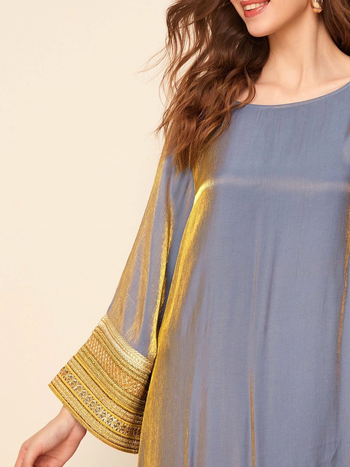 Arab Long Robe Jalabiya Muslim Saudi Abaya Women Party Dress Ramadan Dubai Eid Dresses Abayas Kaftan Islam - detail 2