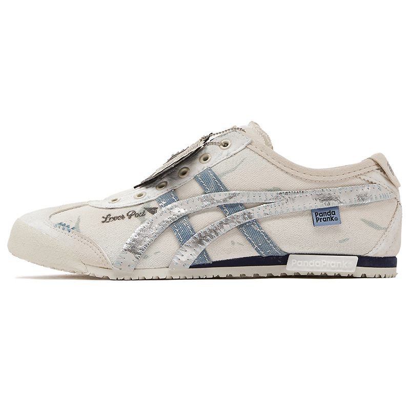 Authentic Onitsuka Tiger Mexico 66 Panda Prank Edition Sneakers Multi‑Color Limited Release Retro Japan Style - detail 1