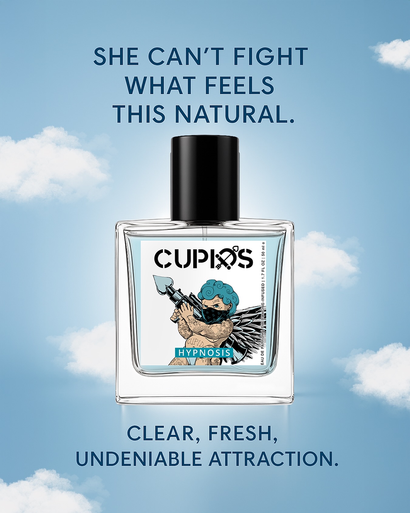 Cupids Perfume for Men Pheromone Attraction Cologne Elite Party & Dating Fragrance Authentic USA - detail 1