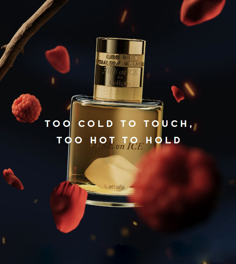 🔥 Fire on Ice by Lattafa – Viral Cognac Oud Perfume | Boozy, Spicy, Addictive | Unisex EDP | Luxury Arabic Fragrance - detail 1
