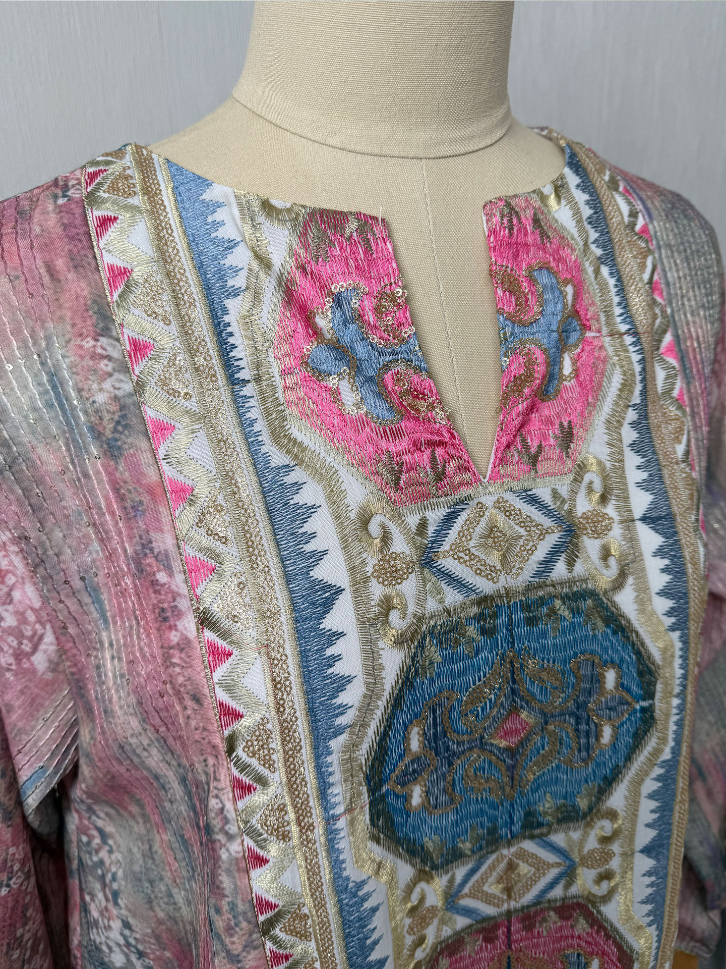 Abaya Women Dress Embroidery Kaftan Jalabiya Party Muslim Dubai Ramadan Caftan Long Robe Abayas embroidery elegant - detail 2
