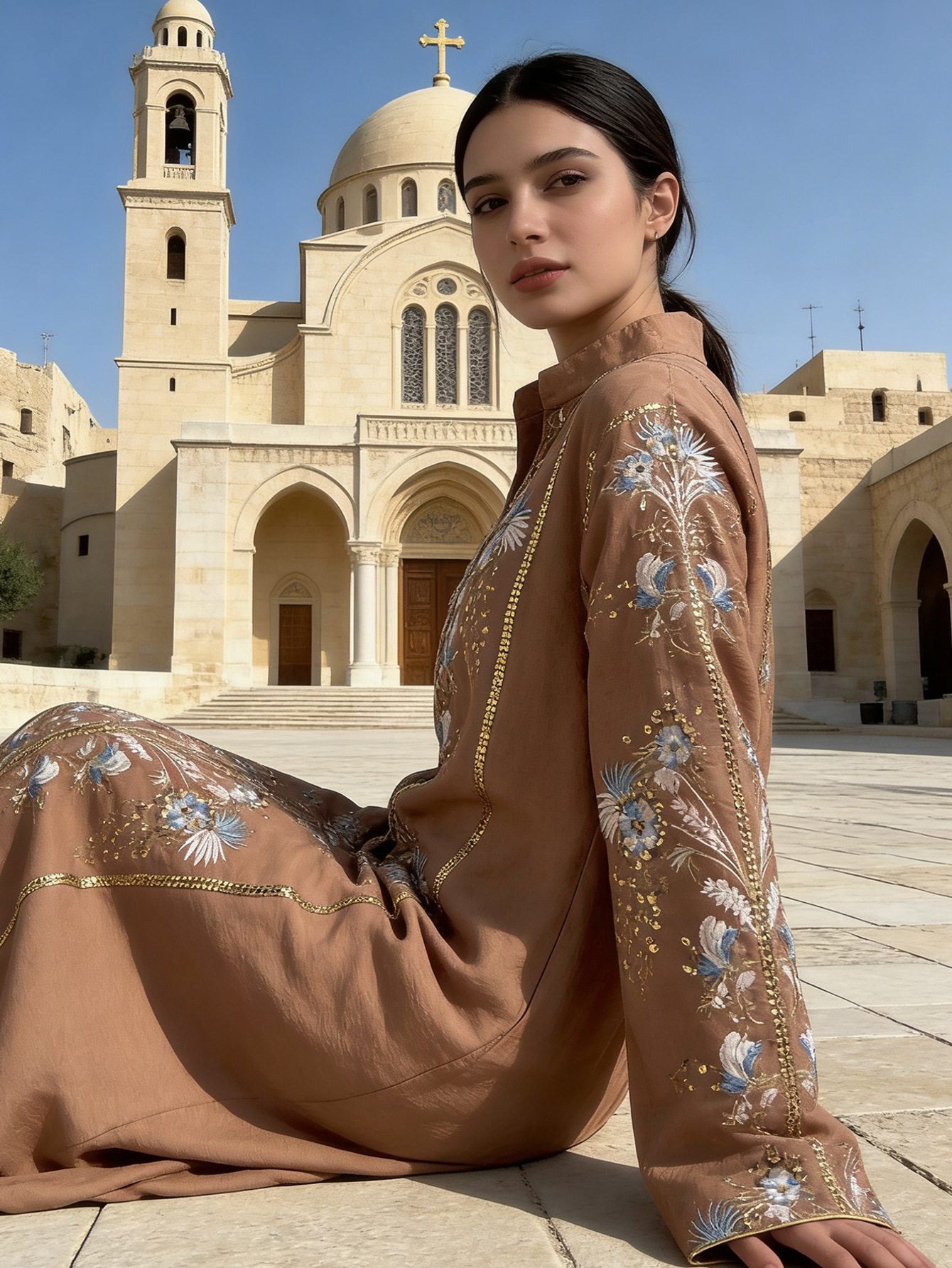 Abaya Women Party Dress Kaftan Jalabiya Elegant Muslim Dubai Ramadan Caftan long Robe - detail 11