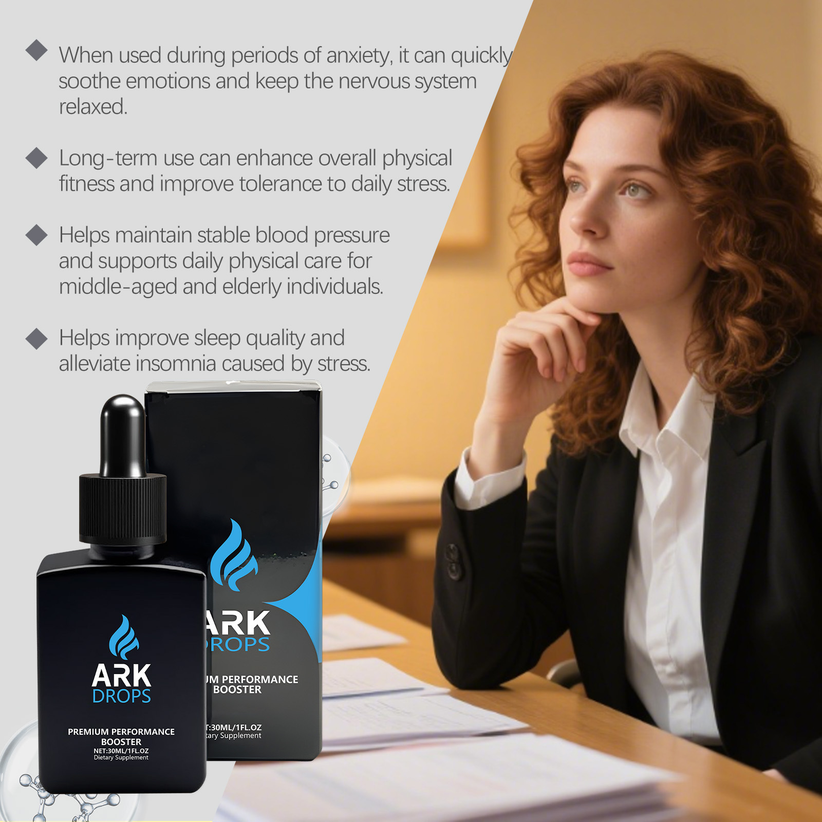Ark Drops Energy Booster Natural Focus & Performance Fast Results - detail 9
