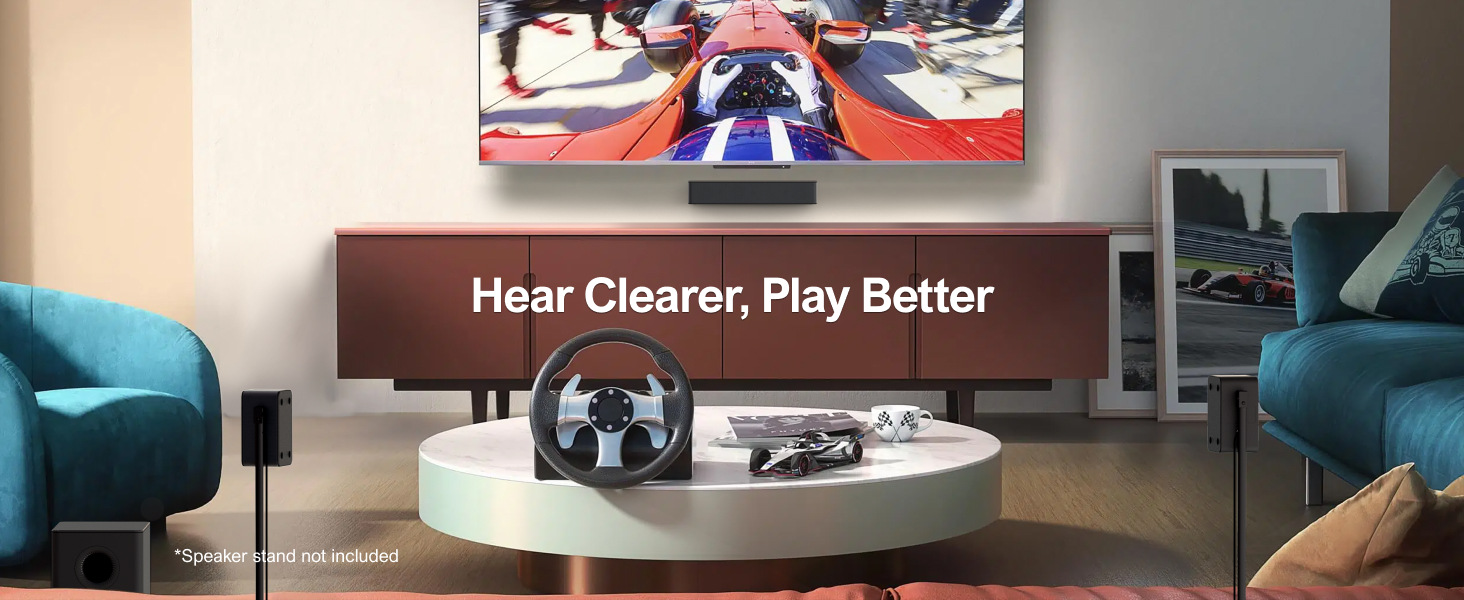 5.1 speaker system with Dolby Atmos 3D sound, 410W high-power home theater New - detail 7