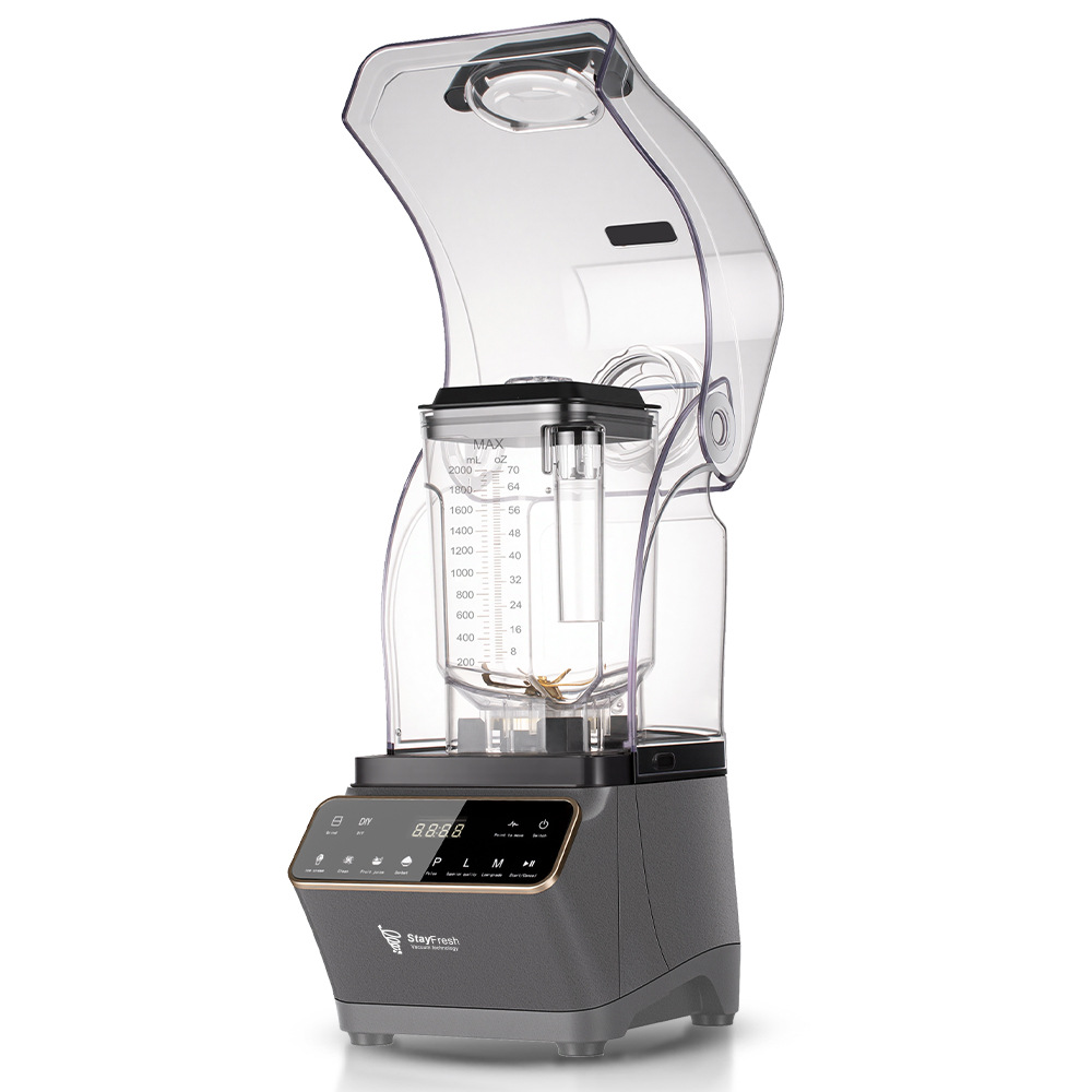 Soundproof Electric Smoothie Blender High 1200W Juicer Ice Crusher Milkshake Mix - detail 5