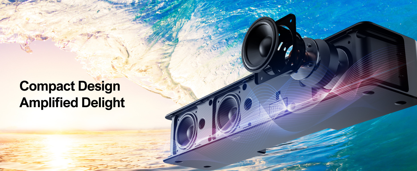 5.1 speaker system with Dolby Atmos 3D sound, 410W high-power home theater New - detail 5